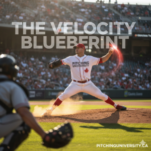 Major League pitching mechanics for velocity.